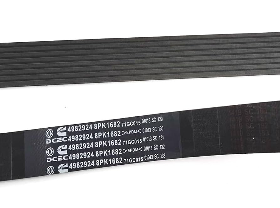 ぽん 1Pcs New For ISDE140 Engine Fan Belt 4982924 8PK1682